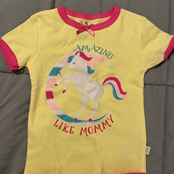 3t unicorn 2 piece pajama set - Picture 2 of 2